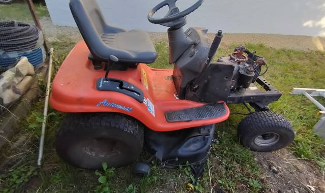 Jardinage tracteur tondeuse