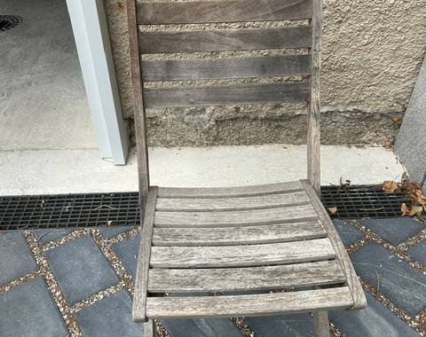 Jardinage 2 chaises de jardin en TECK +1 bain de soleil en Teck
