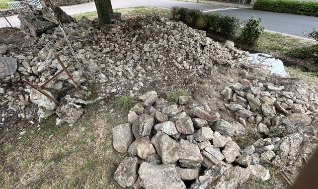 Jardinage pierres naturelles