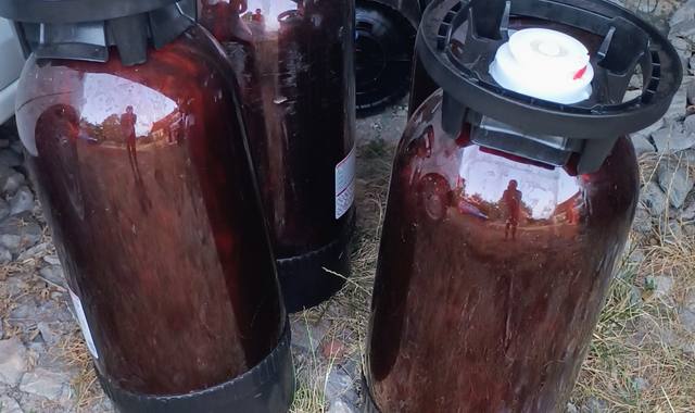 Jardinage fûts de bières vides en plastique