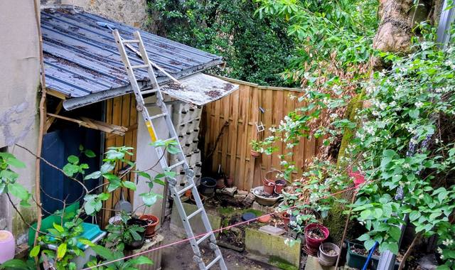Jardinage abri de jardin (a démonter)