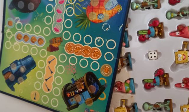 Jeux, Jouets jeu des petits chevaux version Bob l éponge