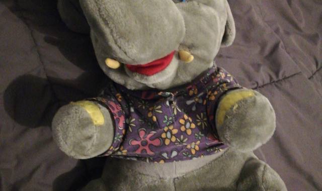 Jeux, Jouets peluche éléphant 55cm