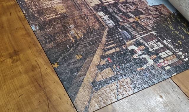 Jeux, Jouets puzzle "Maisons à Strasbourg (Alsace)"