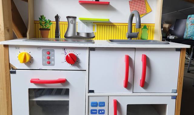 Jeux, Jouets cuisine en bois