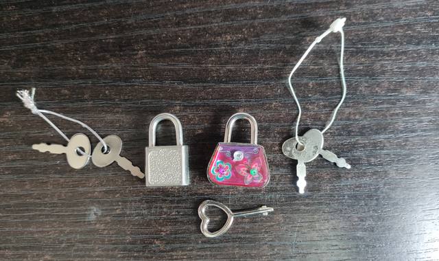 Jeux, Jouets petits cadenas pour enfants avec clefs