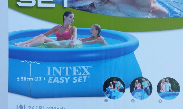 Jeux, Jouets piscine autoportée