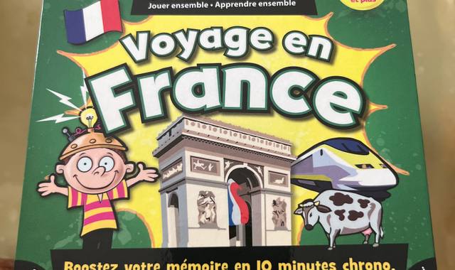 Jeux, Jouets jeu Voyage en France