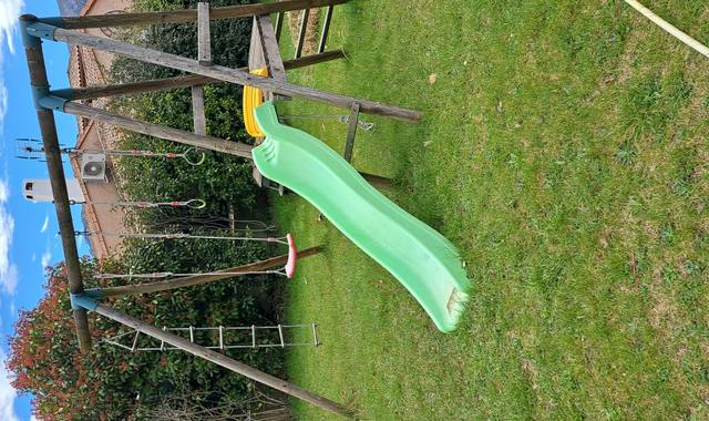 Jeux, Jouets portique balancoire et tobogant