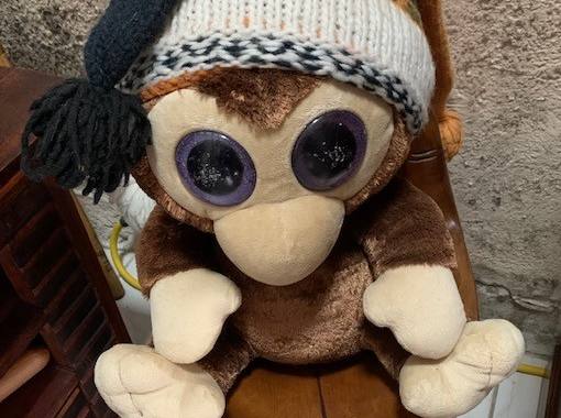 Jeux, Jouets peluche de singe