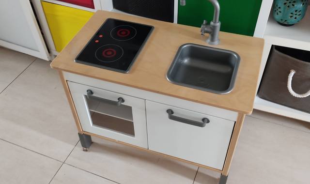 Jeux, Jouets kitchenette en bois