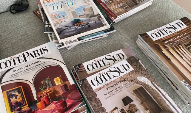 Livres-Revues magazines de decoration