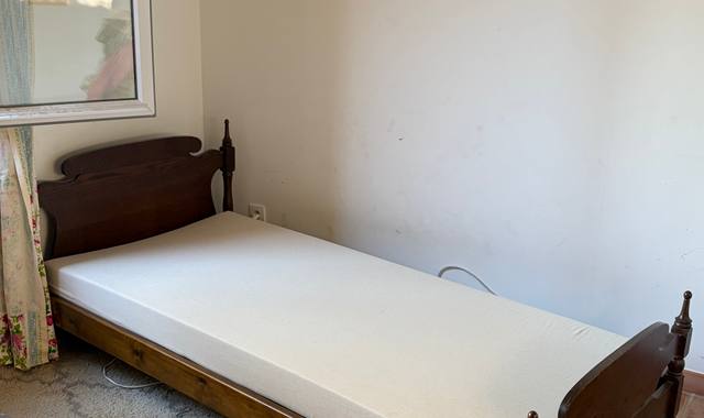 Literie lit en bois une place avec sommeil et matelas