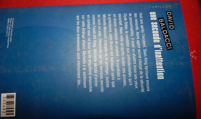 Livres-Revues une seconde d'inatention