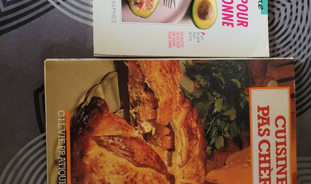 Livres-Revues 2 livres de cuisine