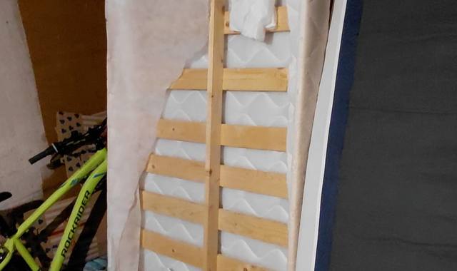 Literie sommiers à lattes pour lit 1 ne personne 90X190, standard