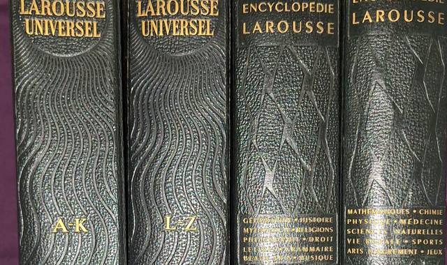 Livres-Revues encyclopedies Larousse universel