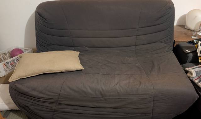 Literie canapé bz 2 pers