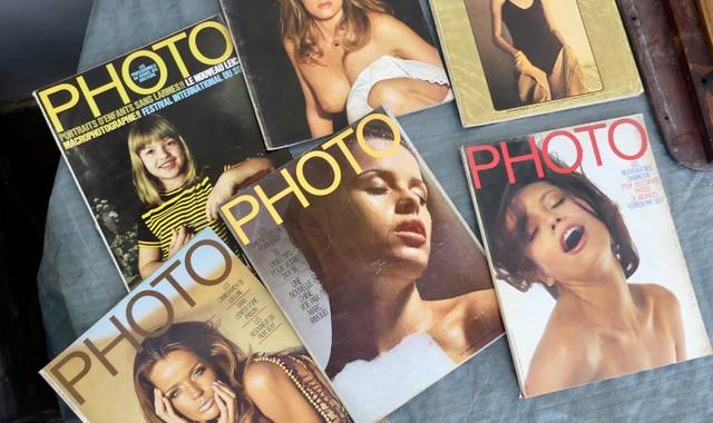 Livres-Revues 90 numéros de la revue "PHOTO" de 1967 à 1975