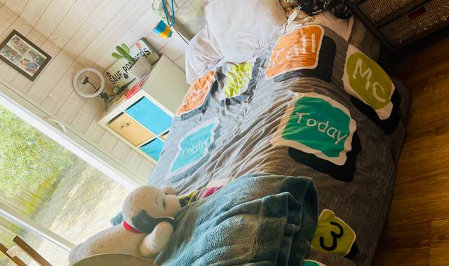 Literie lit en bois massif