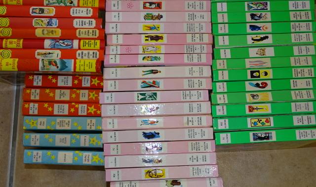 Livres-Revues 4 los de livres pour enfants (bibliothèque verte, rose, etc)