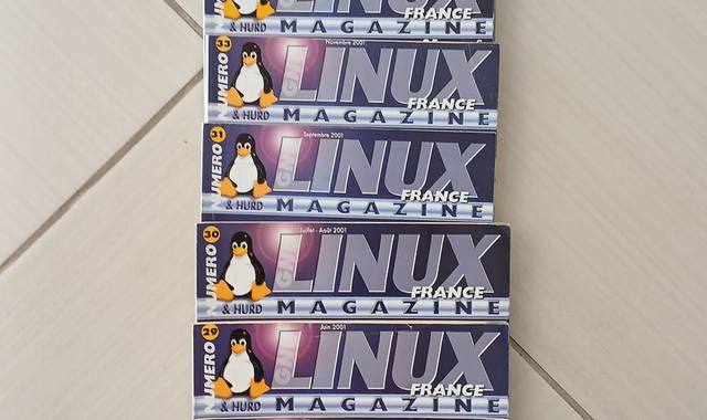 Livres-Revues lot de revues "LINUX MAGAZINE"