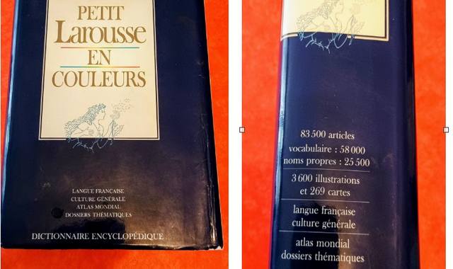 Livres-Revues dictionnaire Larousse, parfait état.