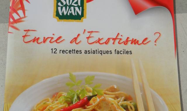 Livres-Revues livret de recettes asiatiques