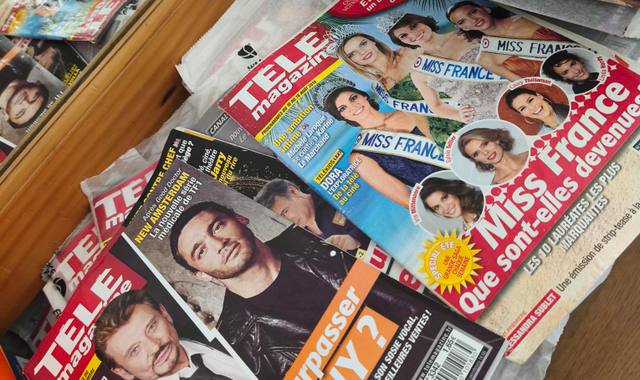 Livres-Revues télé Magazine