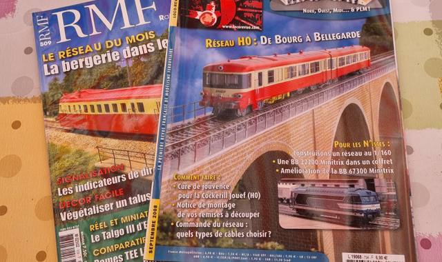 Livres-Revues revues ferroviaires variées