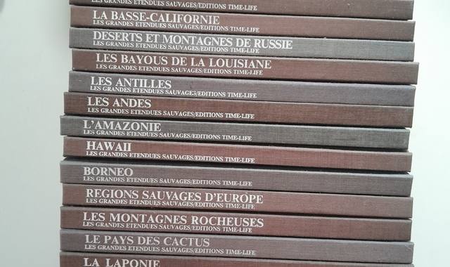 Livres-Revues collection "Les grandes étendues sauvages" (Edition Time Life)