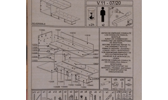 Literie lit superposé enfant avec rangement