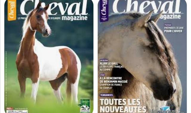 Livres-Revues cheval Magazine