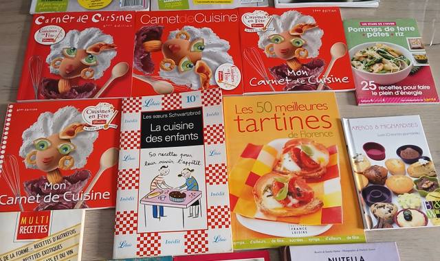 Livres-Revues 16 livres de cuisine