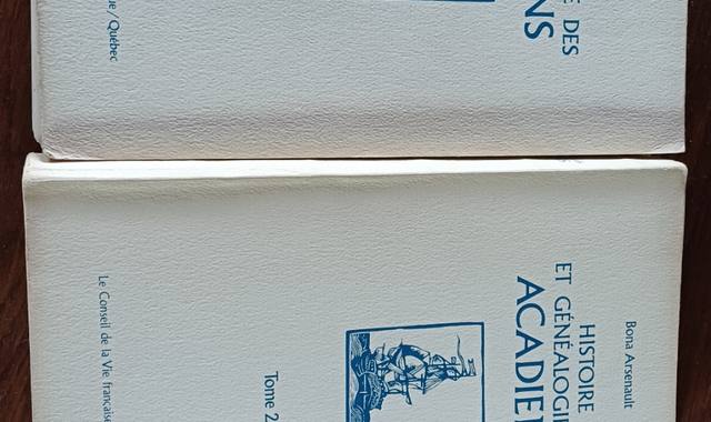 Livres-Revues Histoire des acadiens