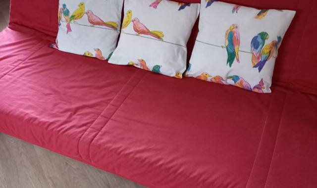 Literie un clic clac enfant bon état