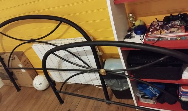 Literie cadre de lit fer forgé