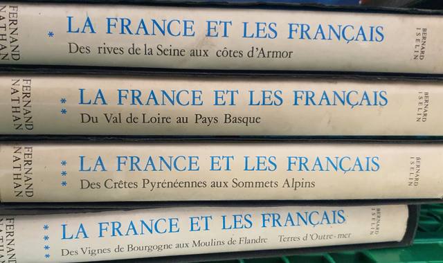 Livres-Revues la france et les français  3 volumes 1963