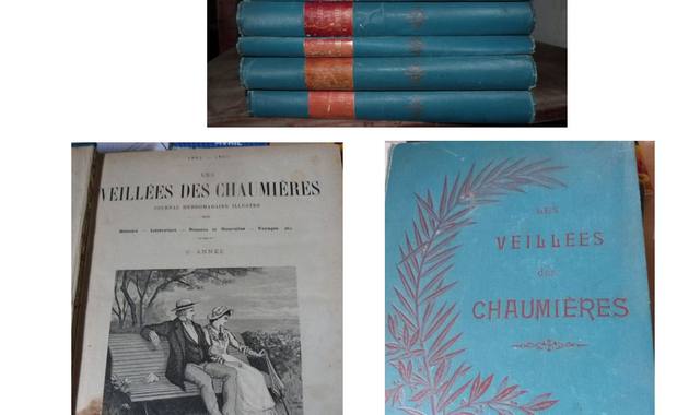 Livres-Revues collection veillées des chaumières