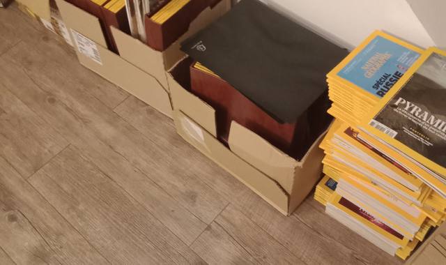 Livres-Revues revues national geographic