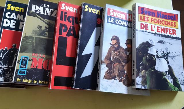 Livres-Revues romans de guerre