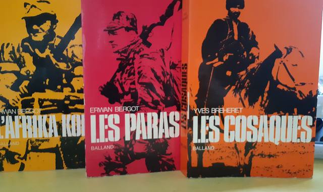 Livres-Revues 3 livres sur les troupes d'élite