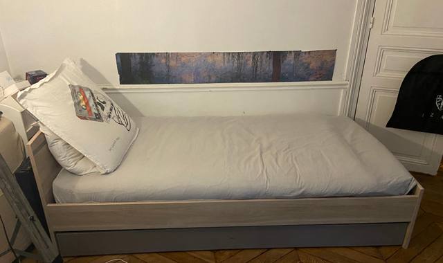 Literie lit 1 place 90x190cm