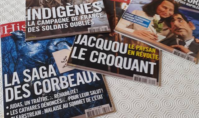 Livres-Revues collection de  magazines HISTORIA