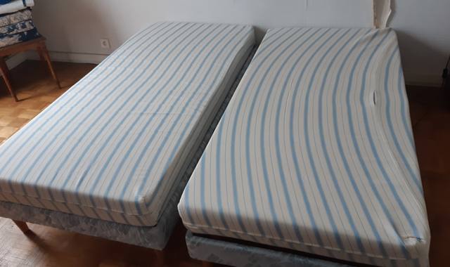 Literie lit une personne