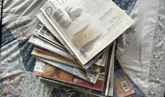 Livres-Revues magazine de modèle de tricot enfant