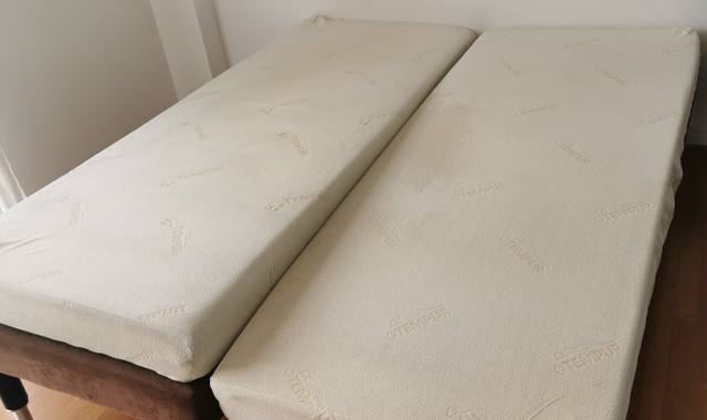 Literie uRGENT Lit 2X80 /200 MERINOS + matelas