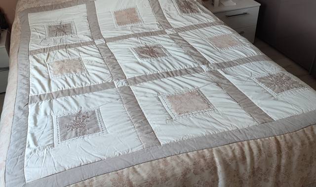 Literie dessus de lit matelassé lit en 160 ou 140