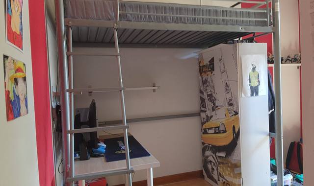 Literie lit mezzanine