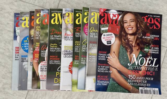 Livres-Revues lot de magazine Avantages